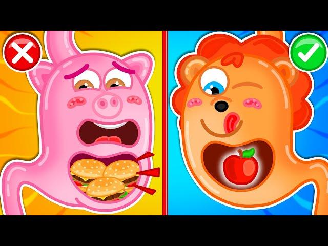 Маша и Леопольд. Здоровая еда - Мультик для детей - Lion Family на русском