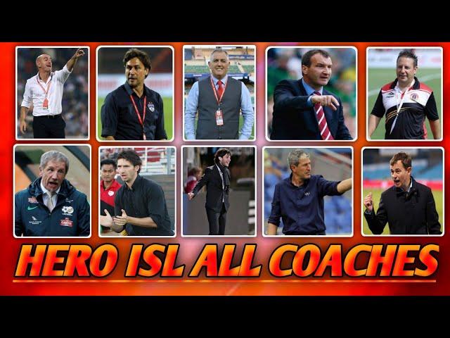 ISL 2020-21 ALL Team's Coaches | Hero Indian Super League || Sports info 2