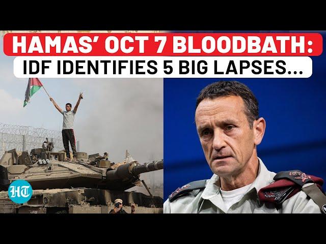 IDF Identifies These Five Big Lapses Day Before Hamas’ Deadly Oct 7 Attack | Gaza War