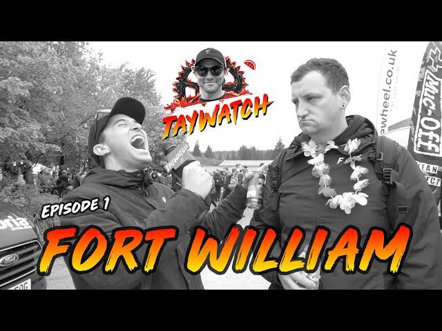 TAYWATCH Ep 1 - Fort William 2022 MTB Fans are HILARIOUS!