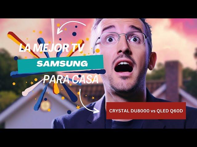 ¡TV 4K BARATA Samsung! ¿DU8000 o QLED Q60D? Batalla épica