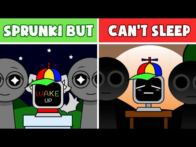 Incredibox Sprunki But All Can't Sleep Vs. Night Time | Normal and Horor Version (New Mod)