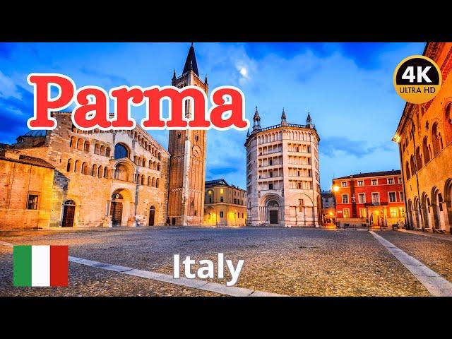 Parma, Italy  4K Walking Tour - August 2024