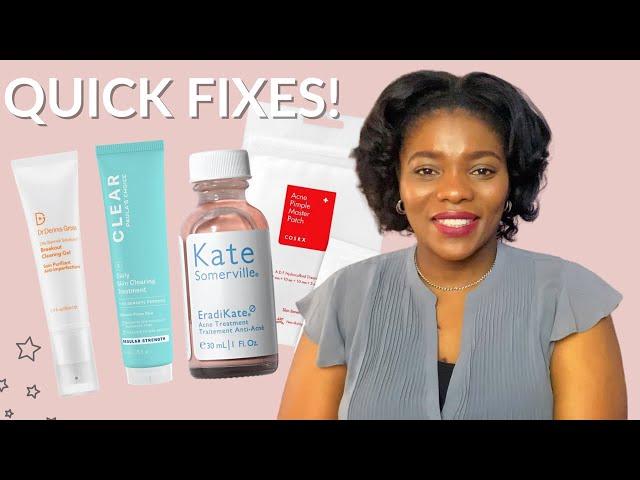 5 Best Overnight Acne Spot Treatments to Calm inflamed skin | Dr Janet