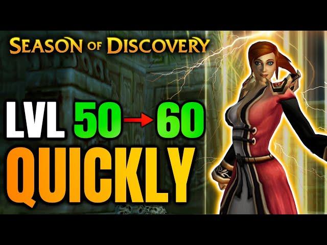 Phase 4 Leveling Guide 50-60 in Season of Discovery Classic WoW