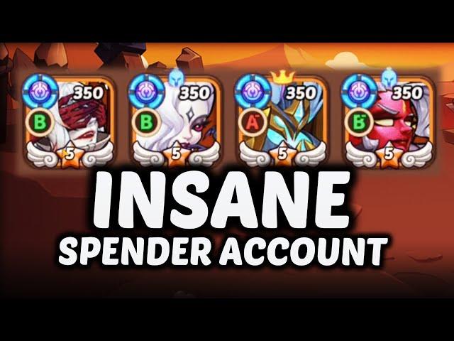 BEST $2000 NEW PLAYER account I've seen in IDLE HEROES