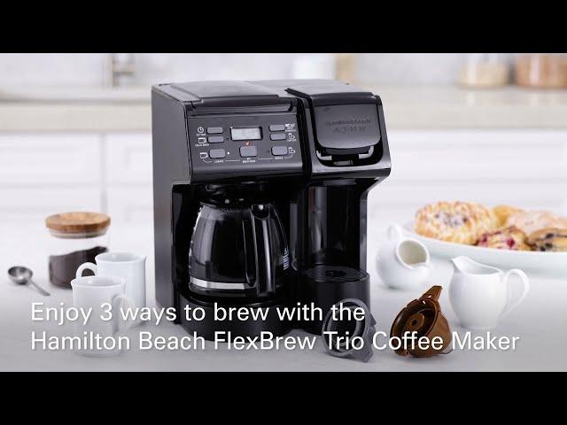 Coffee Maker | Hamilton Beach® | FlexBrew® Trio Coffee Maker (49902)