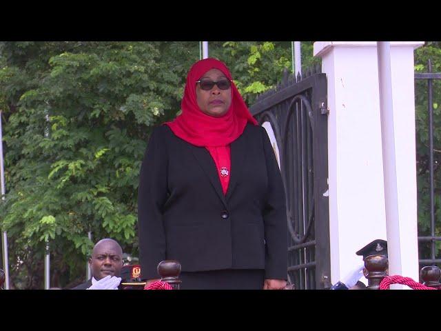 Tanzania's first woman president Samia Suluhu Hassan sworn in | AFP