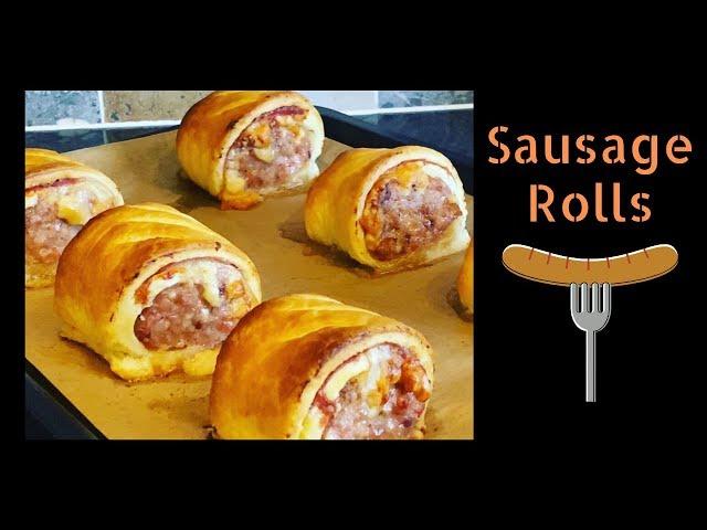 The most amazing sausage rolls recipe! :)  Cook with me.