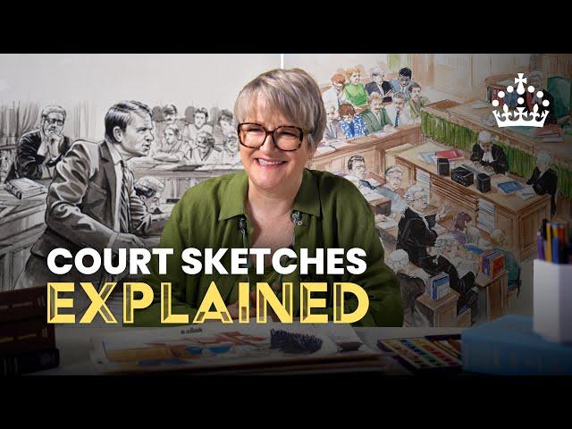 How Do Artists Capture Trials? Courtroom Sketches | Justice Explained