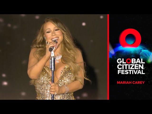 Mariah Carey Performs 'Hero' With Ballet Dancers | Global Citizen Festival: NYC