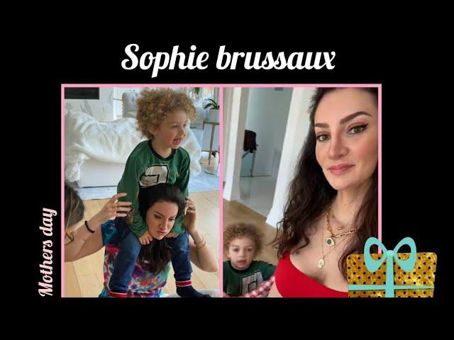 Sophie brussaux and adonis on mothers day. Drake wishes sophie brussaux happy mothers day 