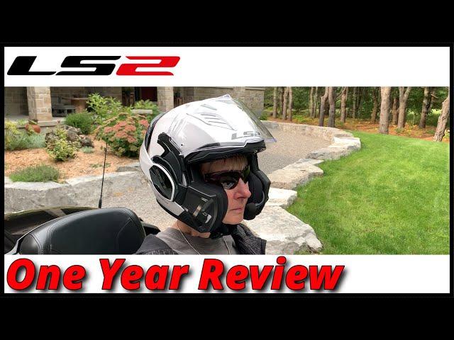 LS2 Valiant II Modular Helmet.  One year Review