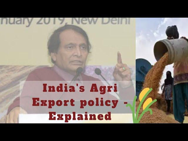 India’s First ever Agri Export Policy Explained  #Export #India #PMModi