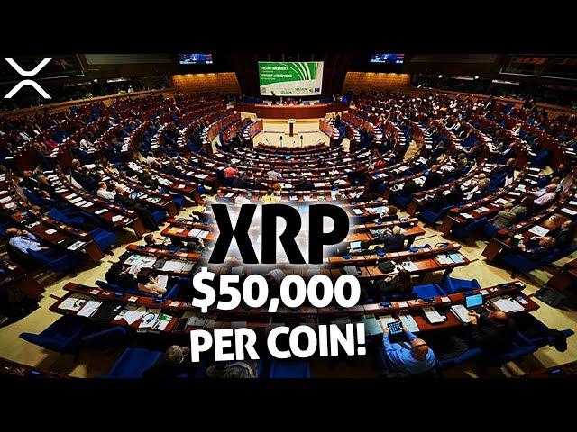 RIPPLE XRP - EUROPE SETS EYE-POPPING $50,000 VALUE PER XRP! (XRP BECOMES THE NEW EURO!)