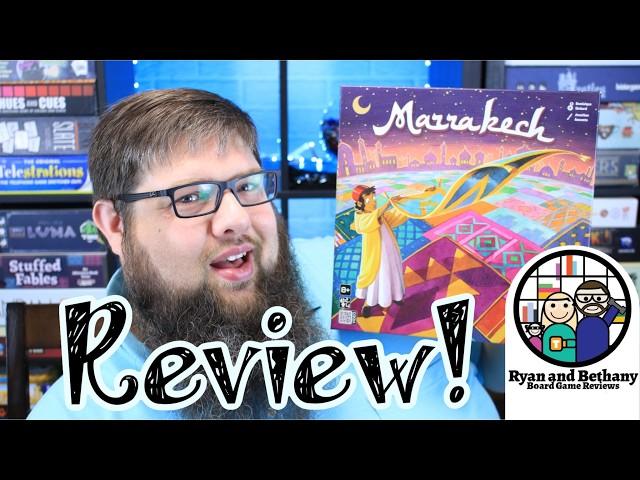 Marrakech Review! (the meanest game about carpets ever!)