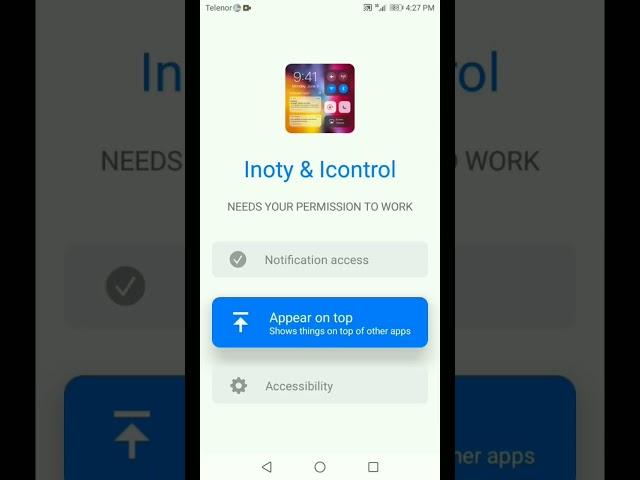 How to apply IOS 16 control center in Android #shorts