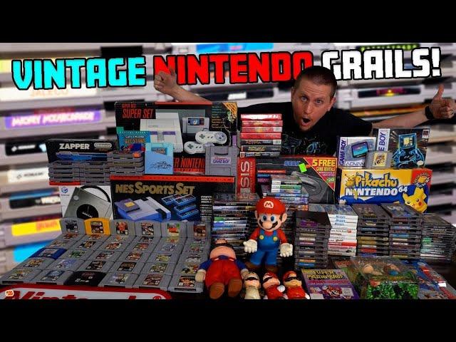 The Most INSANE RETRO GAME Collection I've Bought!