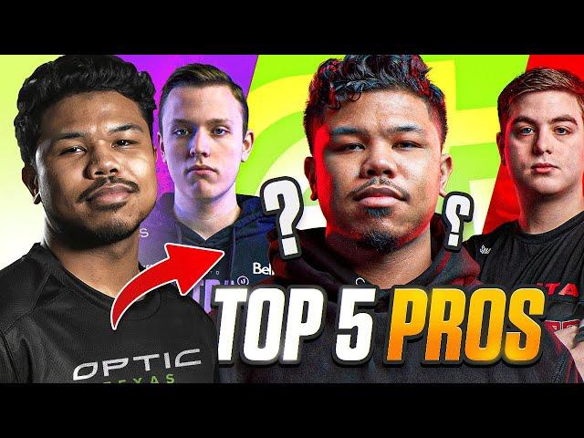 THE TOP 5 CDL PROS IN MW3! (OPTIC KENNY REACTS)