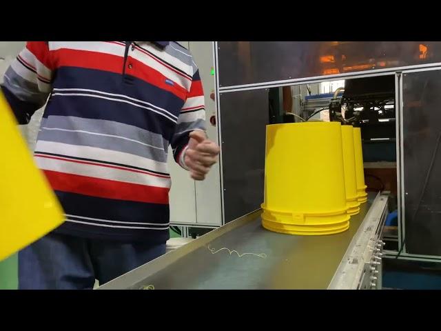 20L(5 gallon) Yellow Pails Plastic Bucket Container Manufacturer Production Process Records