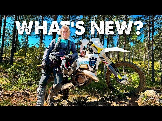 Husqvarna 2024 two stroke enduro bikes ridden, reviewed and tested - TE 150 250 300