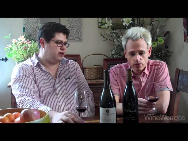 Wine Weirdos enjoy California Pinot Noirs from Riverbench and Romililly