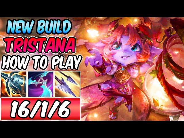 HOW TO PLAY TRISTANA ADC GUIDE | New Items Build & Runes | FAERIE COURT TRISTANA | League of Legends