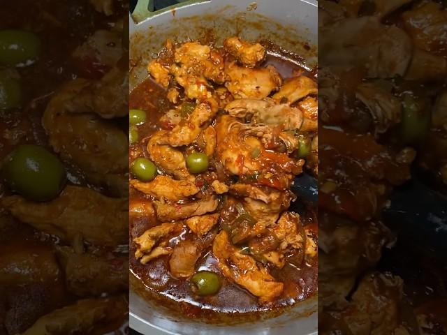 Dominican pollo guisado recipe  #chickenrecipe #dinnerrecipe