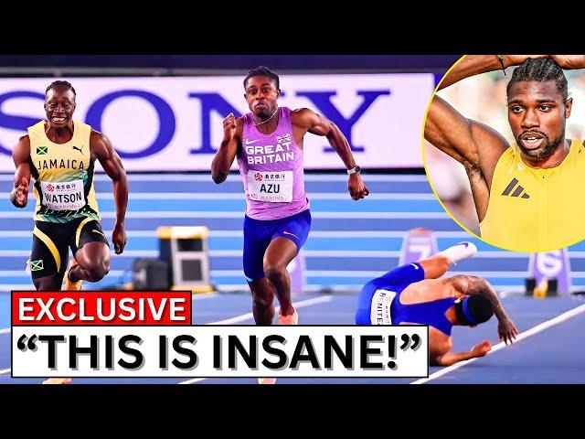 Jeremiah Azu DROPS THE HAMMER On Noah Lyles With This RACE!