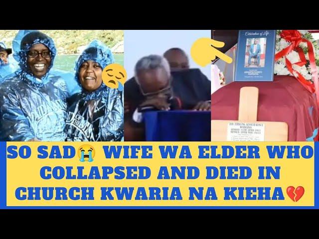 THIS IS SAD! WIFE WA ELDER WHO COLLAPSED AND DIED IN CHURCH KWARIA NDETO CIA MAITHORI