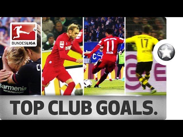 18 Clubs - 18 Goals – The Best Goal From Every Bundesliga Club So Far in 2016/17