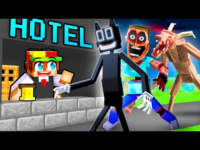 We Opened a Mob HOTEL in Minecraft!