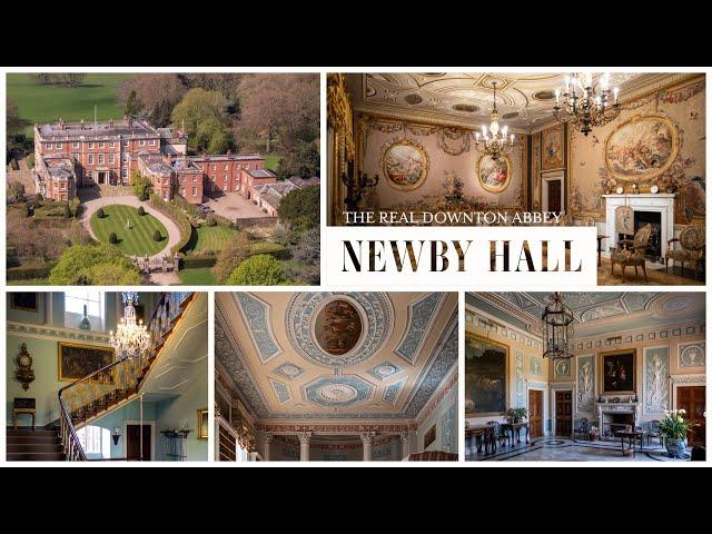 The Real Downton Abbey | Inside Newby Hall | English Country House Tour