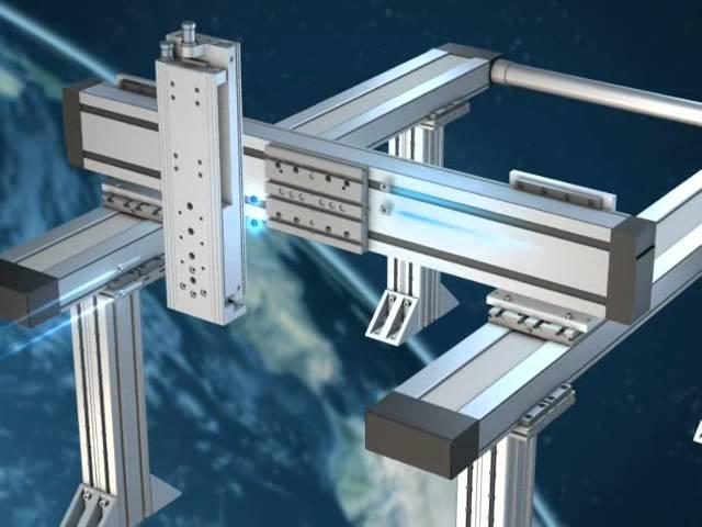 EasyHandling Gantry Assembly Animation