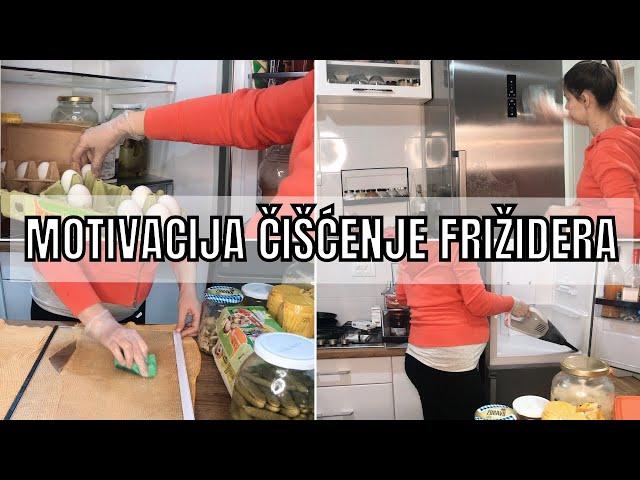 Čišćenje frižidera - MOTIVACIJA #cleanwithme #motivationalvideo #cleaningvideo