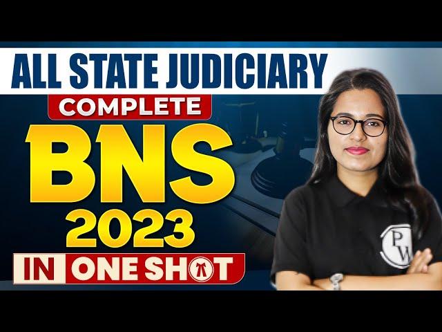 BNS One Shot | All State Judiciary Exam & AIBE 19 | Bharatiya Nyaya Sanhita 2023 By Shivani Solanki