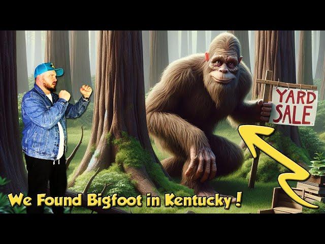 WILD FIND! We Found Bigfoot In Kentucky At A Local Yard Sale!