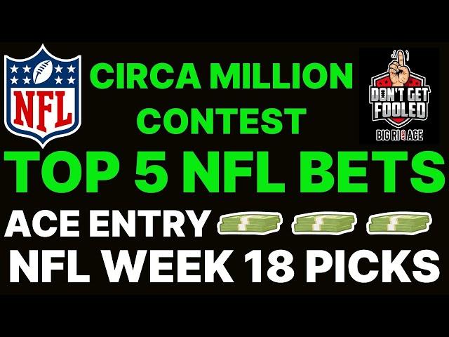 Expert NFL Bets l NFL Week 18 Picks & Predictions l DGF Show 1/5/25