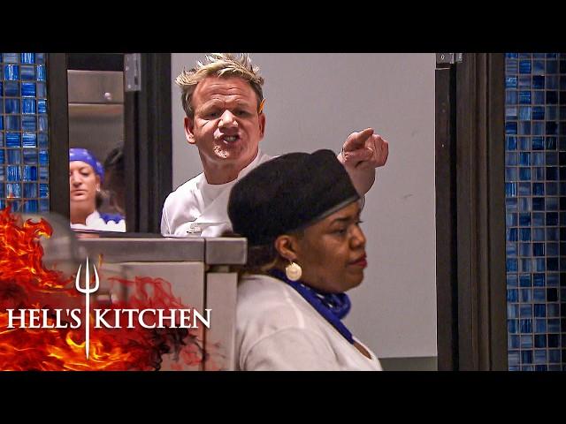 Chef is Convinced Gordon Ramsay's Sabotaging Her | Hell's Kitchen Full Service