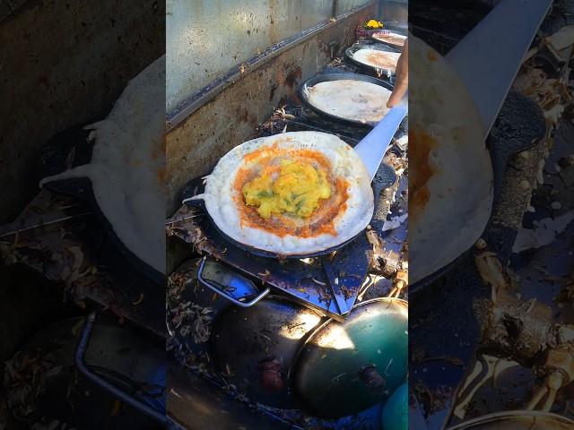 Ghee Karam  Masala Dosa  | Mulbagal Style  Dosa#telugufood#teluguvlogs#mulbagaldosa#shorts