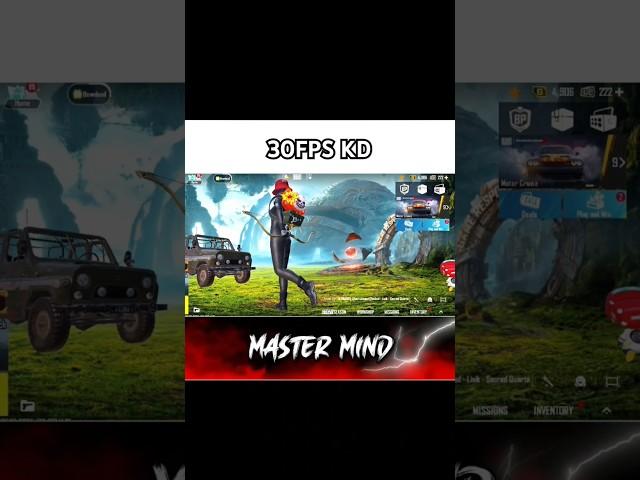 30 FPS Player KD  #bgmi #pubgmobile #shortfeed