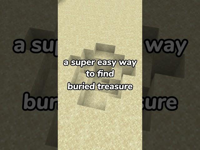 Tip of the day: The best way to Find Buried Treasure FAST in Minecraft!