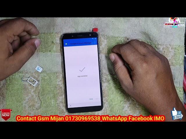 Samsung A6 Frp Bypass Android 9 A600FN A600G J6 J600G Google Account Unlock Without PC