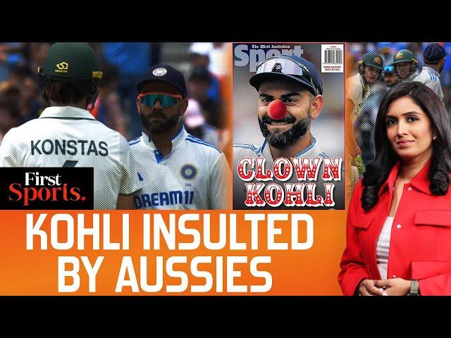 Ind V Aus: Kohli Called "Clown" By Aussies For Konstas Altercation | First Sports With Rupha Ramani