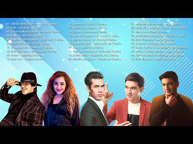 Uzbek Music remix 2 2025 (Eng sara remix qo'shiqlar)