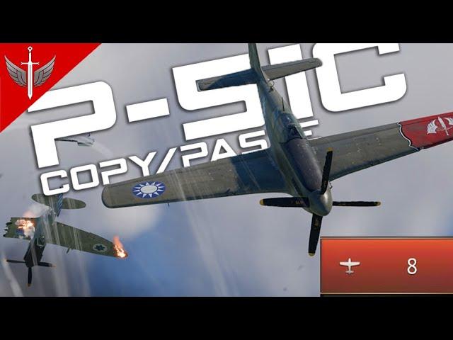 They Keep Copying The P-51C Because It's The Best (1v8 Uptier Match)