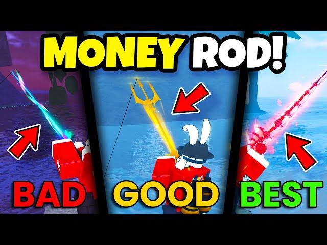 The NEW BEST MONEY ROD In FISCH Roblox!