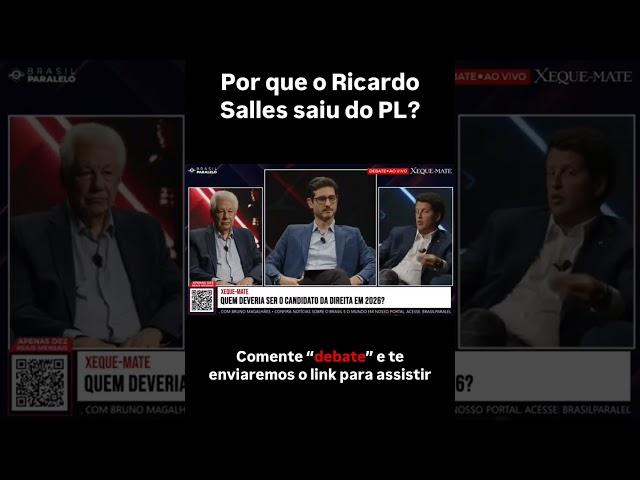 Por que Ricardo Salles saiu do PL?