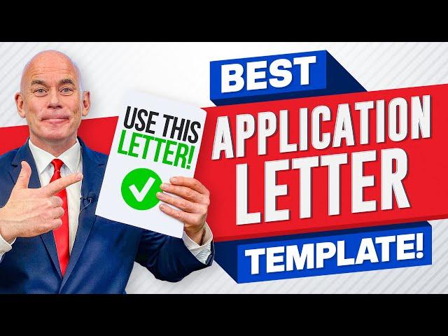 HOW TO WRITE A JOB APPLICATION LETTER! (Cover Letter Tips & Templates to GET YOU HIRED!)