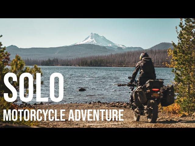 Solo Motorcycle Adventure & Camping - Oregon Backcountry (BDR Routes 5-6)